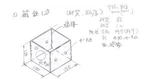 図面の書き方　箱