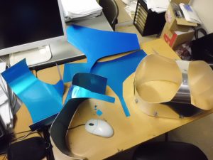 アルミでパンツ作成